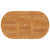 5 Piece Garden Dining Set Solid Teak Wood