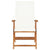 7 Piece Garden Dining Set with Cushions Solid Teak Wood
