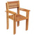 5 Piece Garden Dining Set Solid Teak Wood