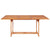 7 Piece Garden Dining Set with Cushions Solid Teak Wood