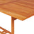 7 Piece Garden Dining Set with Cushions Solid Teak Wood