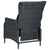 3 Piece Garden Lounge Set with Cushions Poly Rattan Dark Grey