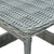 2 Piece Garden Lounge Set with Cushions Poly Rattan Light Grey