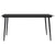 5 Piece Outdoor Dining Set Poly Rattan and Glass