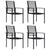 5 Piece Garden Dining Set