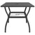 3 Piece Garden Dining Set Textilene and Steel