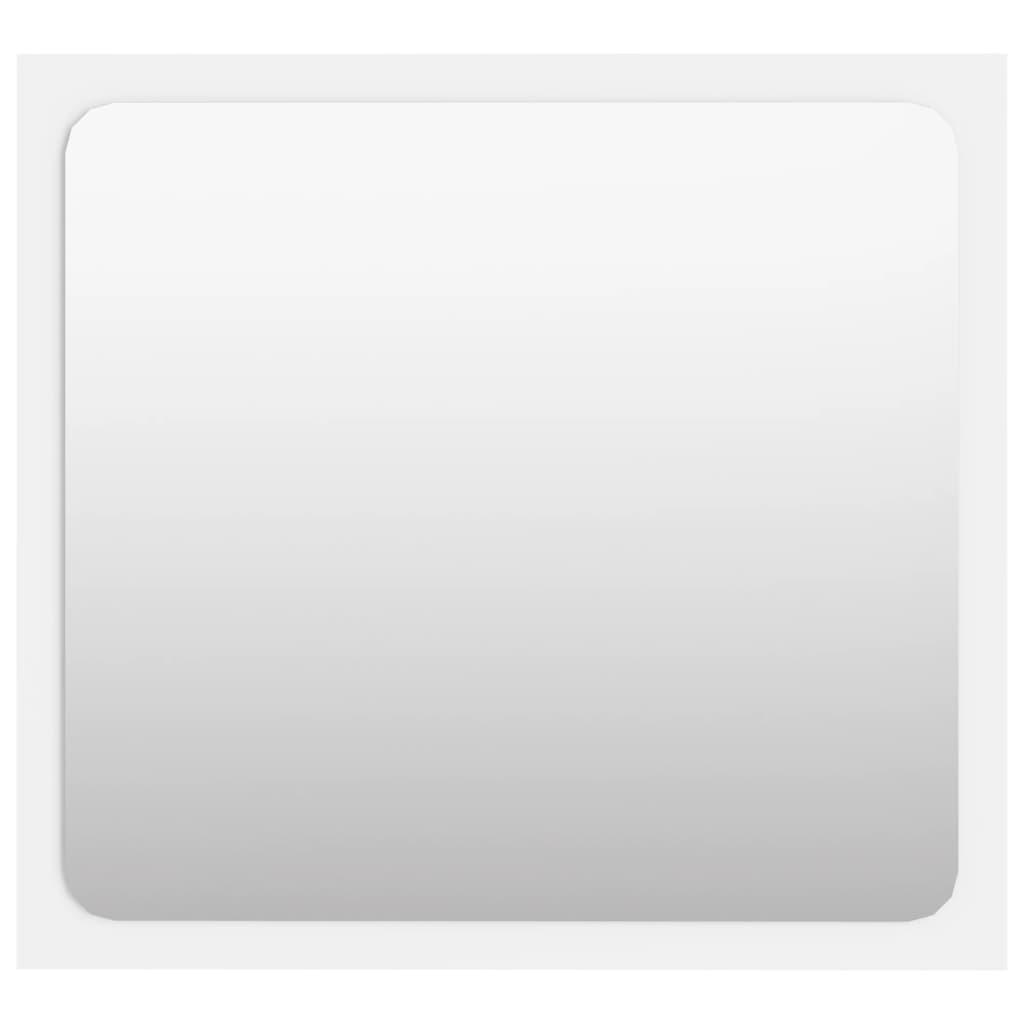 2 Piece Bathroom Furniture Set White Engineered Wood