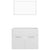 2 Piece Bathroom Furniture Set High Gloss White Engineered Wood