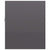 2 Piece Bathroom Furniture Set High Gloss Grey Engineered Wood