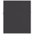 2 Piece Bathroom Furniture Set Grey Engineered Wood