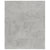 2 Piece Bathroom Furniture Set Concrete Grey Engineered Wood