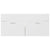 2 Piece Bathroom Furniture Set White and Sonoma Oak Engineered Wood