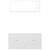 2 Piece Bathroom Furniture Set High Gloss White Engineered Wood