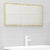 2 Piece Bathroom Furniture Set White and Sonoma Oak Engineered Wood