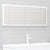 2 Piece Bathroom Furniture Set White Engineered Wood