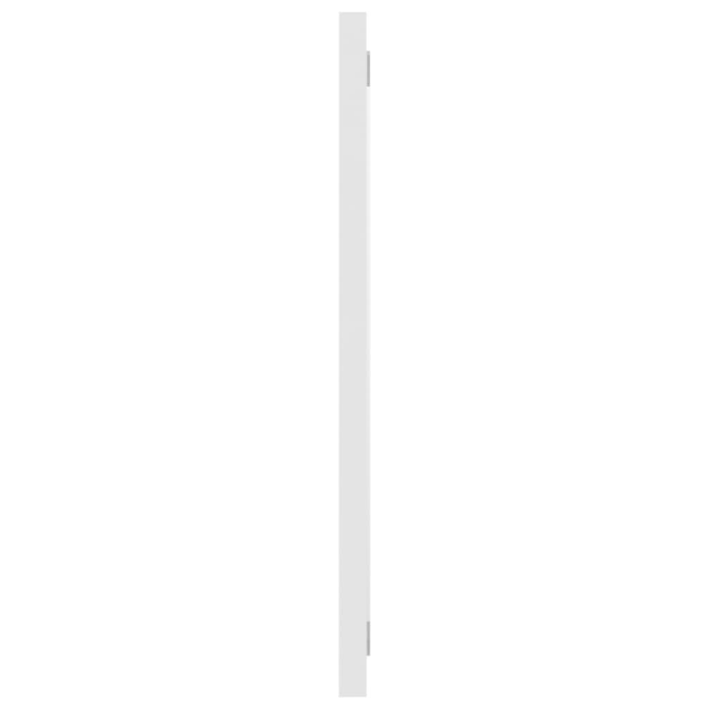 2 Piece Bathroom Furniture Set White Engineered Wood