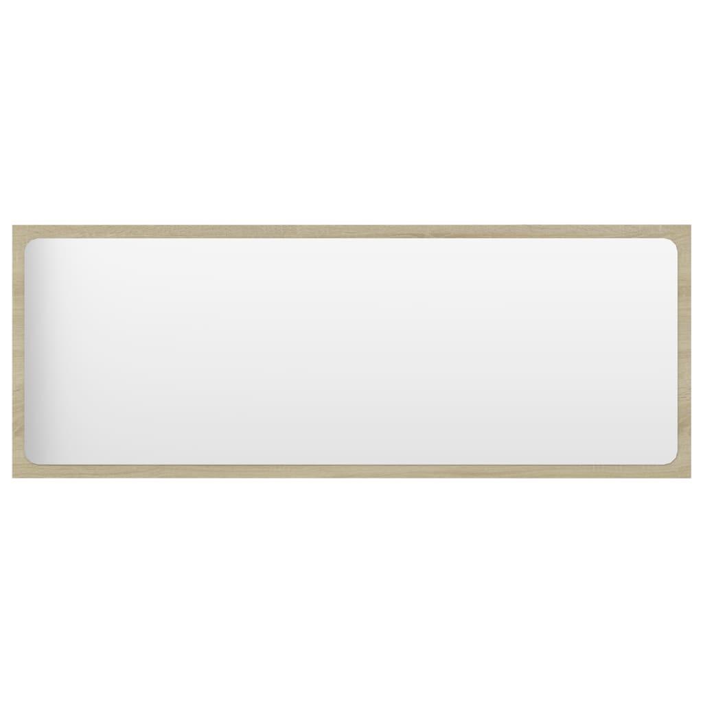 2 Piece Bathroom Furniture Set Sonoma Oak Engineered Wood