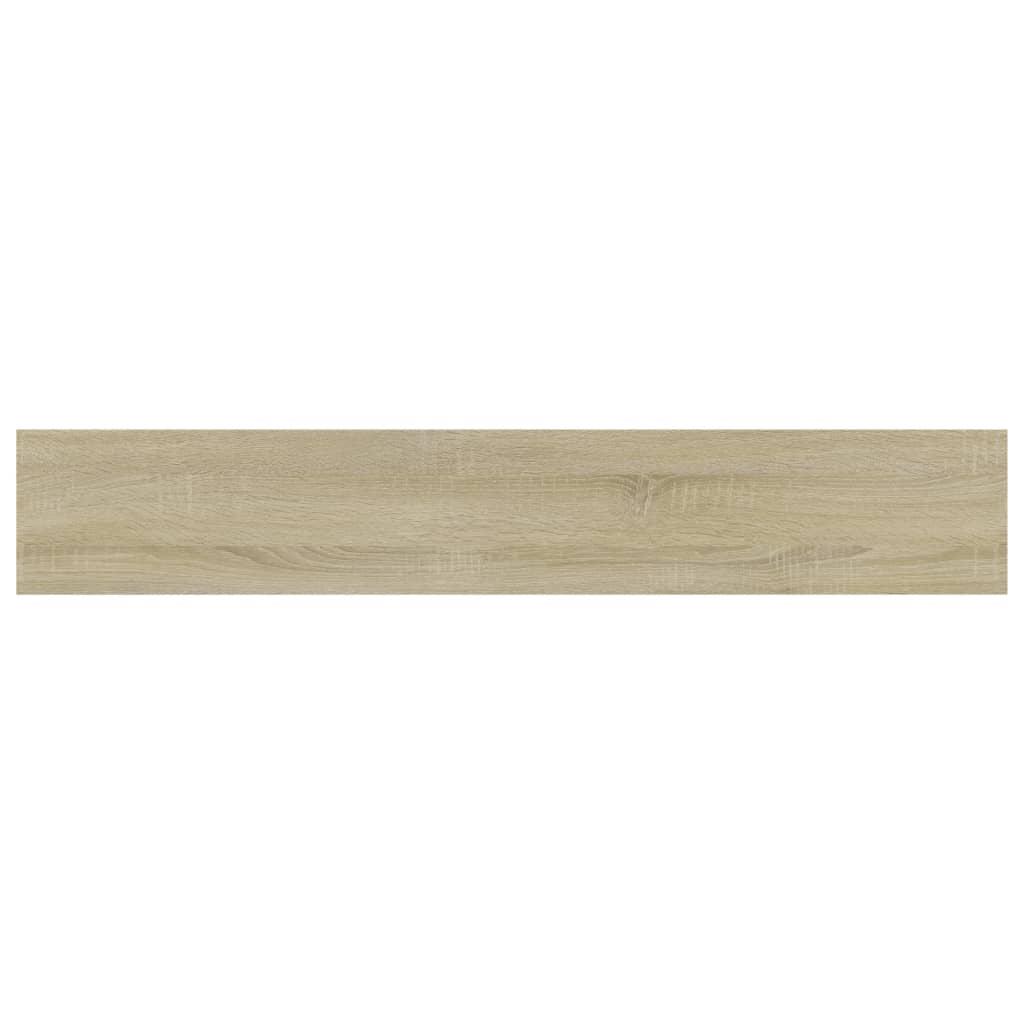 Bookshelf Boards 4 pcs Sonoma Oak 60x10x1.5 cm Engineered Wood