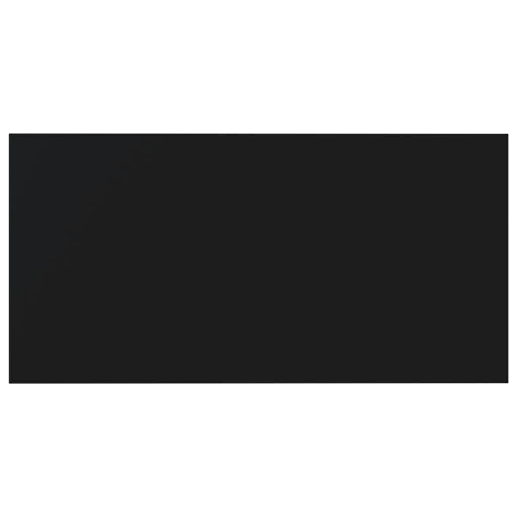 Bookshelf Boards 8 pcs Black 80x30x1.5 cm Engineered Wood