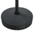 3 Piece Garden Bar Set with Cushions Poly Rattan Black