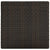 3 Piece Garden Bar Set with Cushions Poly Rattan Brown