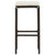 5 Piece Garden Bar Set with Cushions Brown