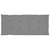 Garden Chairs 2 pcs with Grey Cushions Solid Teak Wood