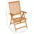 Garden Chairs 2 pcs with Grey Cushions Solid Teak Wood
