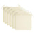 Garden Chairs with Cream Cushions 6 pcs Solid Teak Wood