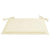 Garden Chairs with Cream Cushions 6 pcs Solid Teak Wood