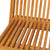 Garden Chairs with Anthracite Cushions 4 pcs Solid Teak Wood