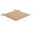 5 Piece Folding Outdoor Dining Set with Cushions Bamboo