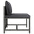 9 Piece Garden Lounge Set with Cushions Poly Rattan Grey