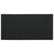 5 Piece Garden Bar Set with Cushions Poly Rattan Black
