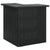 16 Piece Garden Bar Set with Cushions Poly Rattan Black