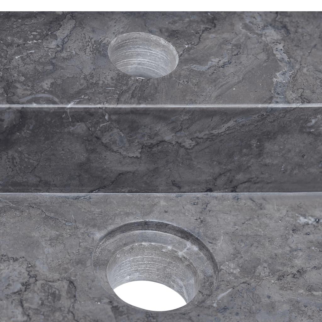 Sink Black 58x39x10 cm Marble