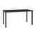 7 Piece Garden Dining Set Poly Rattan Black