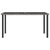 5 Piece Garden Dining Set Poly Rattan Grey