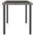 5 Piece Garden Dining Set Poly Rattan Grey