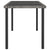 9 Piece Garden Dining Set Poly Rattan Grey