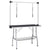 Adjustable Dog Grooming Table with 2 Loops and Basket