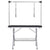 Adjustable Dog Grooming Table with 2 Loops and Basket
