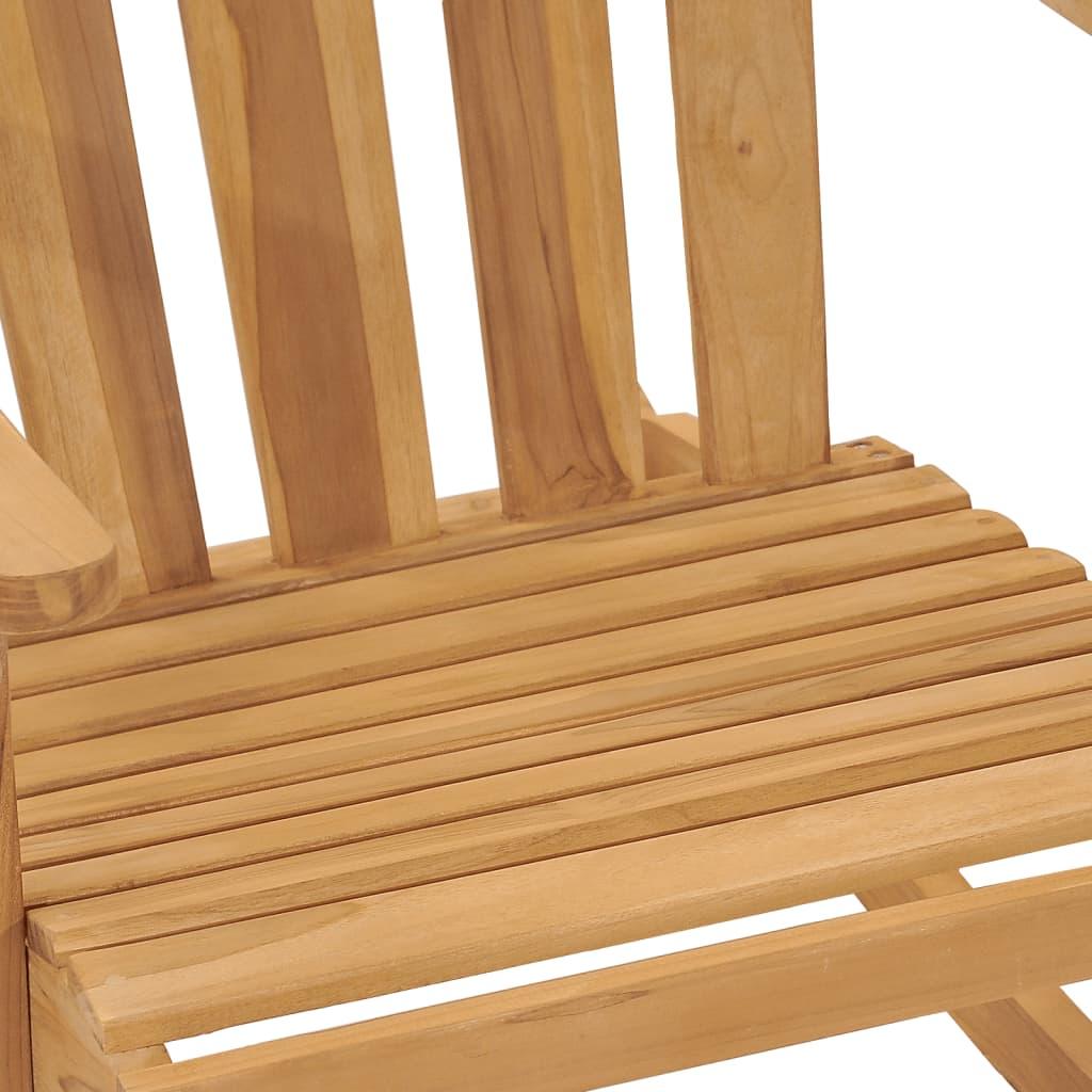 Adirondack Rocking Chair Solid Wood Teak