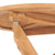 Garden Dining Table Ø90x75 cm Solid Wood Teak