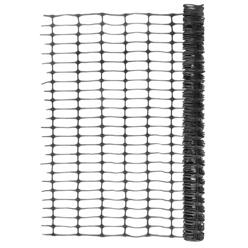 Garden Fence 30 m Black