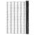 Garden Fence 30 m Black