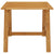 3 Piece Garden Dining Set Brown