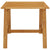 3 Piece Garden Dining Set Brown