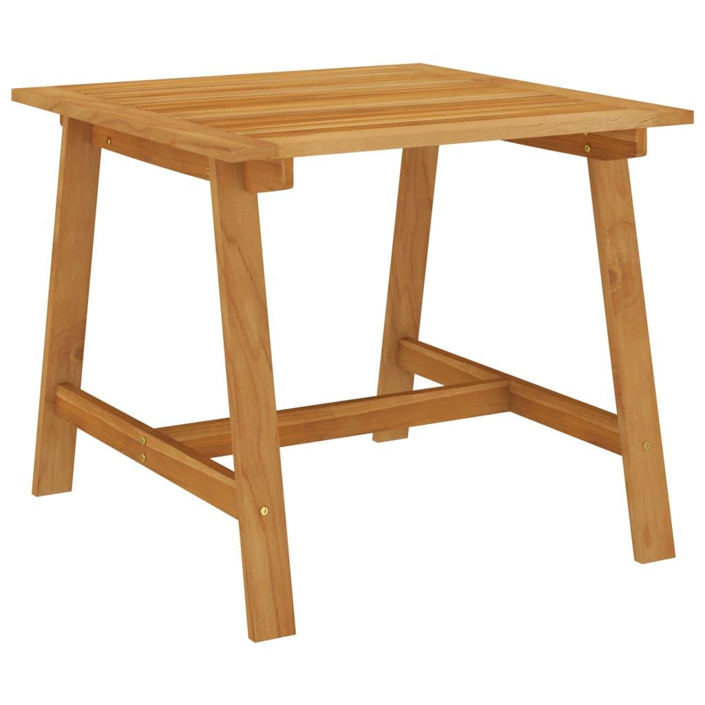 3 Piece Garden Dining Set Light Grey