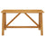 5 Piece Garden Dining Set Brown